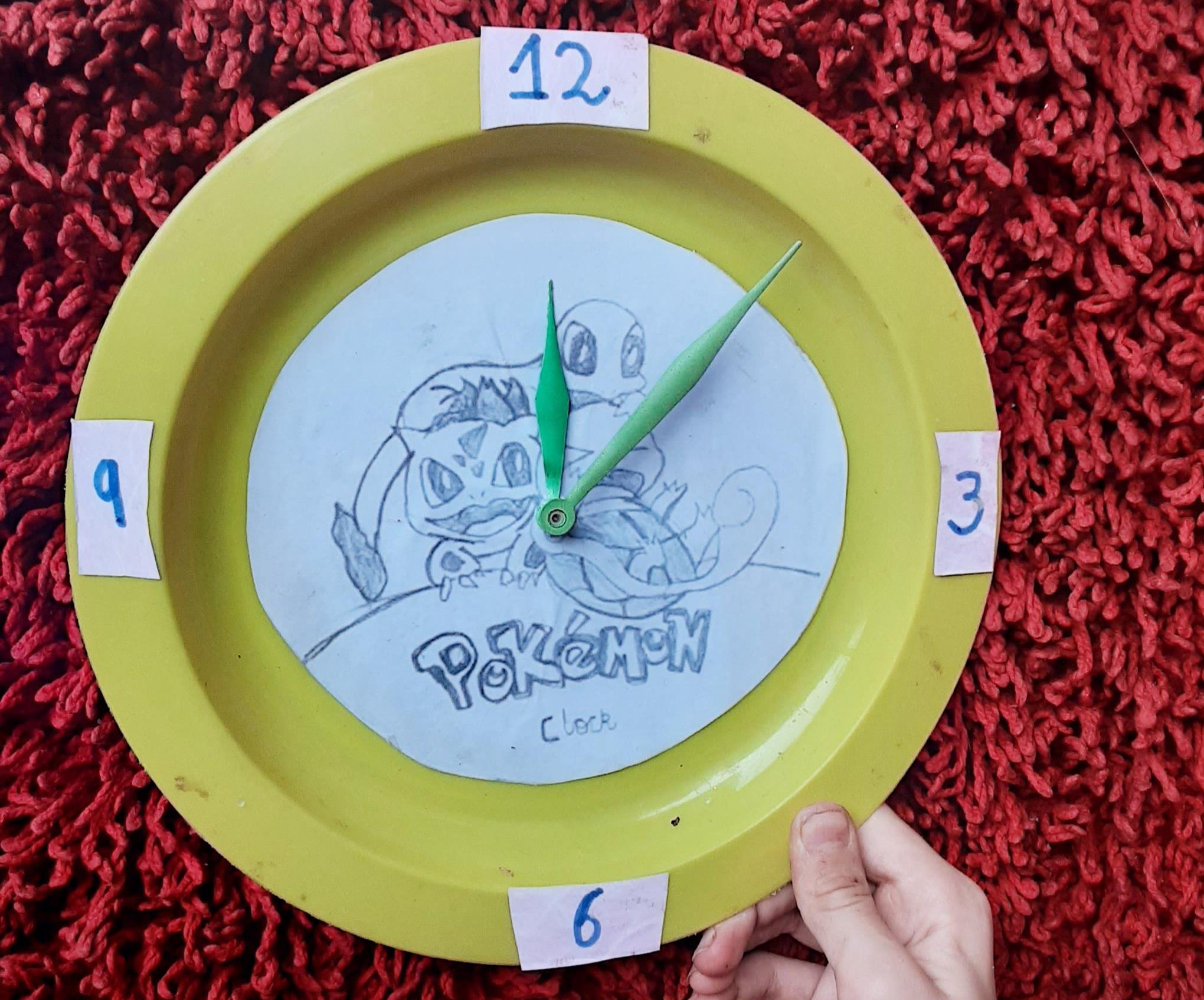 Pokemon Clock