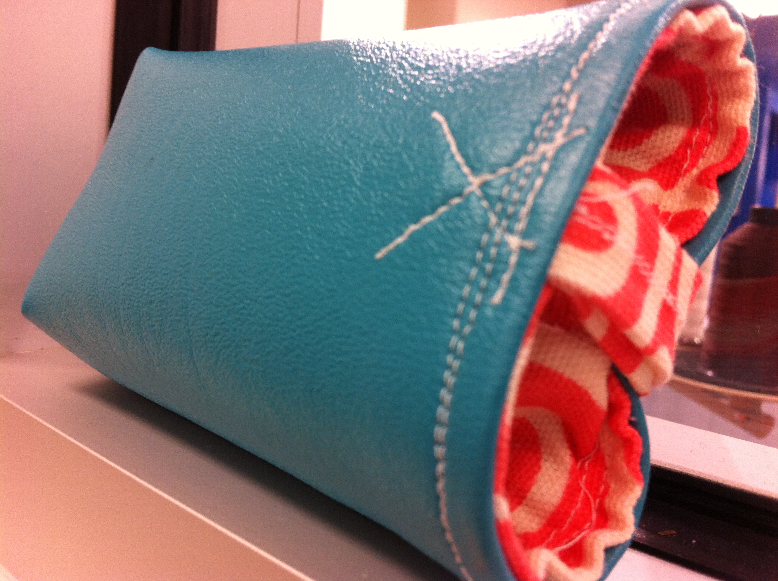 Lined Poly Vinyl Cell Phone Pouch