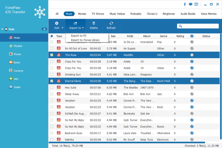 Transfer Music From IPhone to Computer