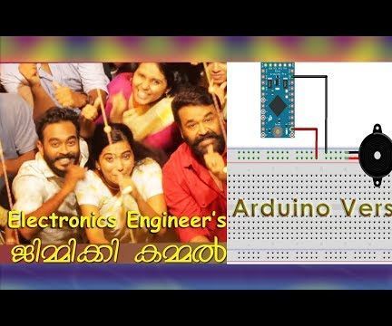 Tone Generator "Jimikky Kammal" Using Arduino Pro Mini 