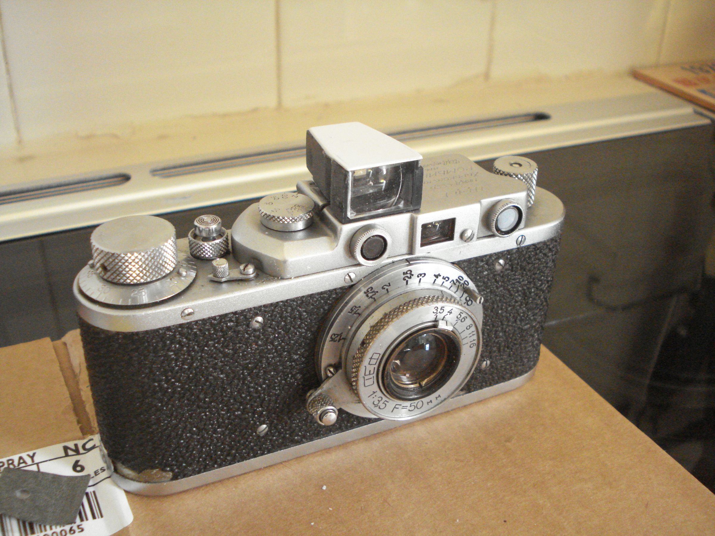 35mm Viewfinder for Leica, Fed, Zorki Cameras : 8 Steps