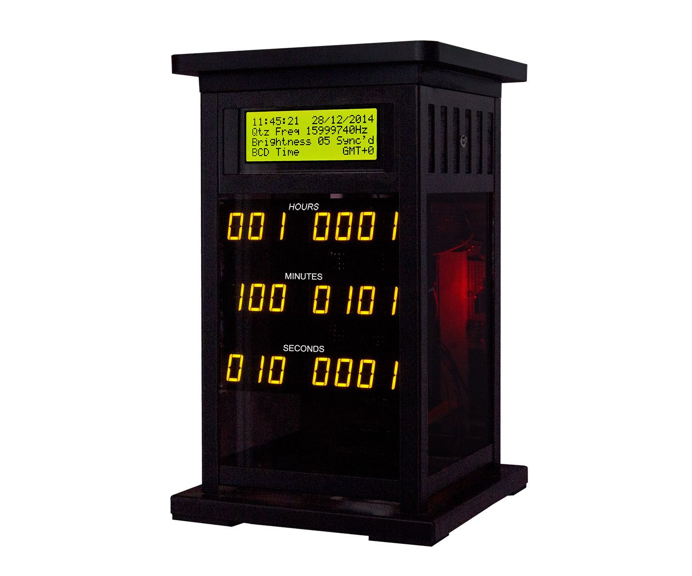 Arduino Binary 7 Segment Display Clock & Calendar