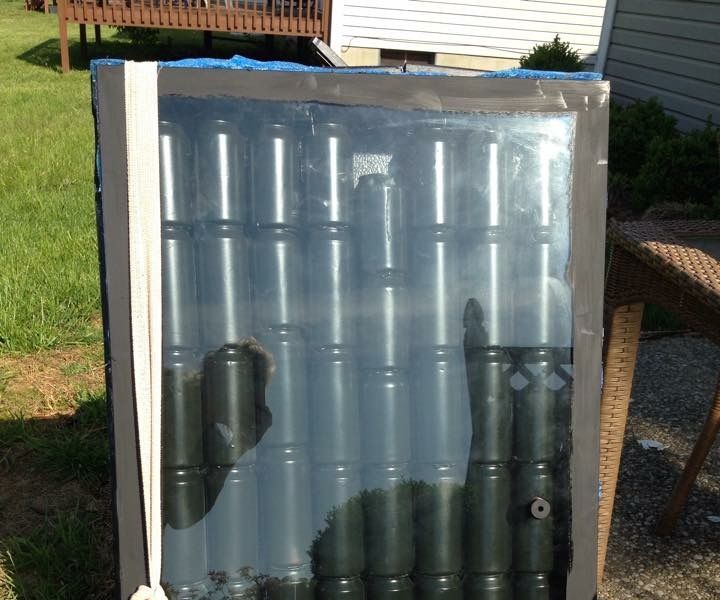 Aluminum Can Solar Heater