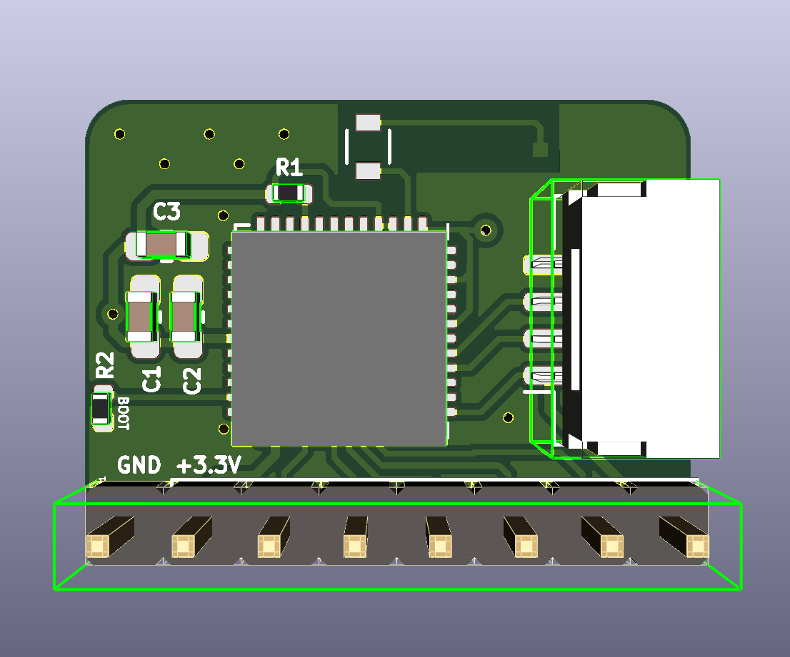 ESP32 Pico SD Card Breakout Board
