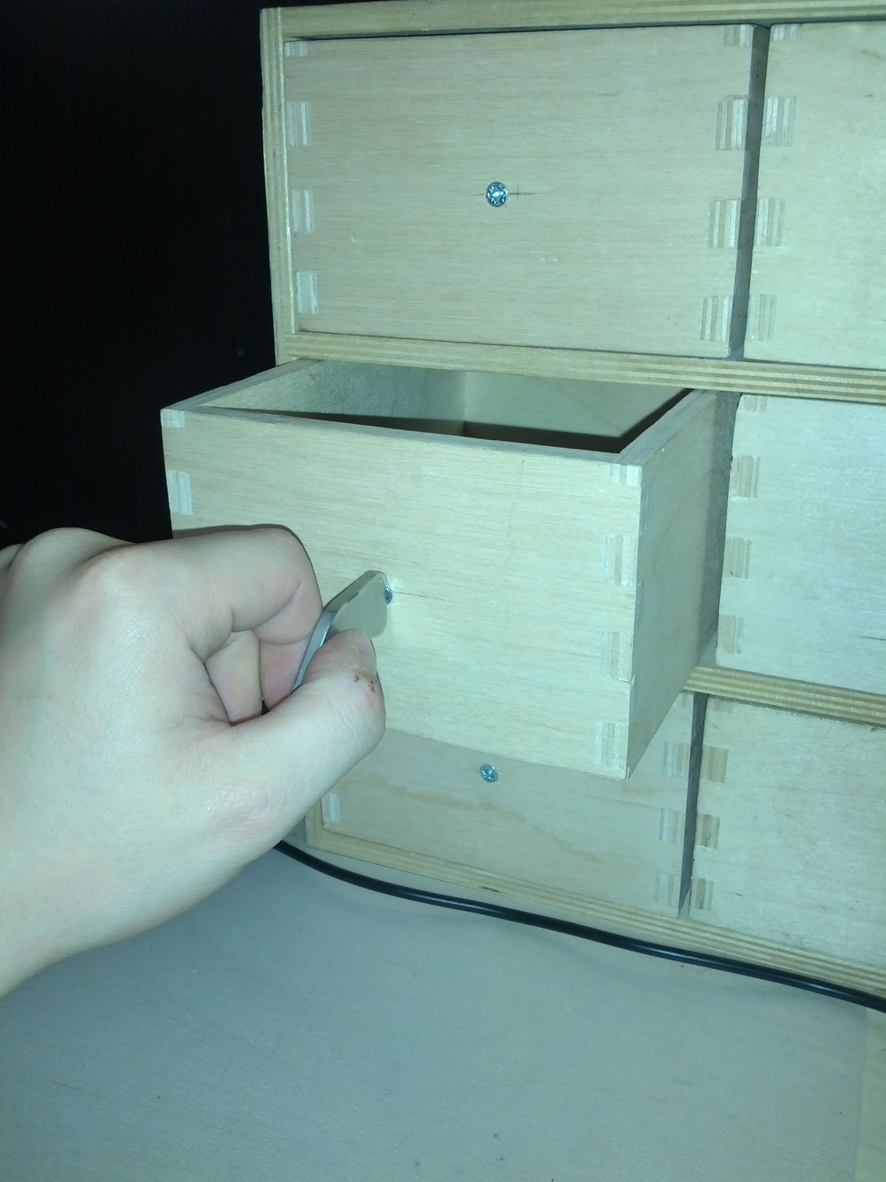 Childproof Drawers for Your Parts 6 Steps Instructables
