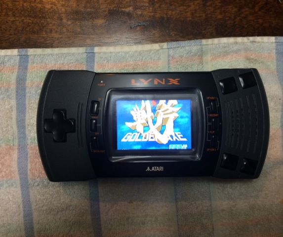Raspberry Pi Arcade Game Emulator in an Atari Lynx