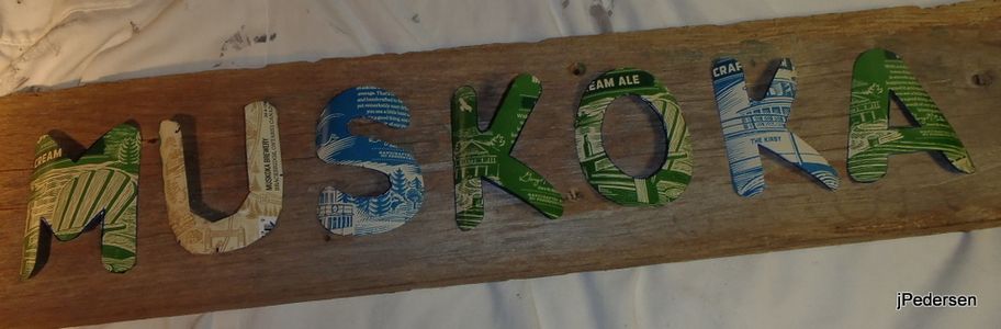 Handmade Rustic Looking Sign