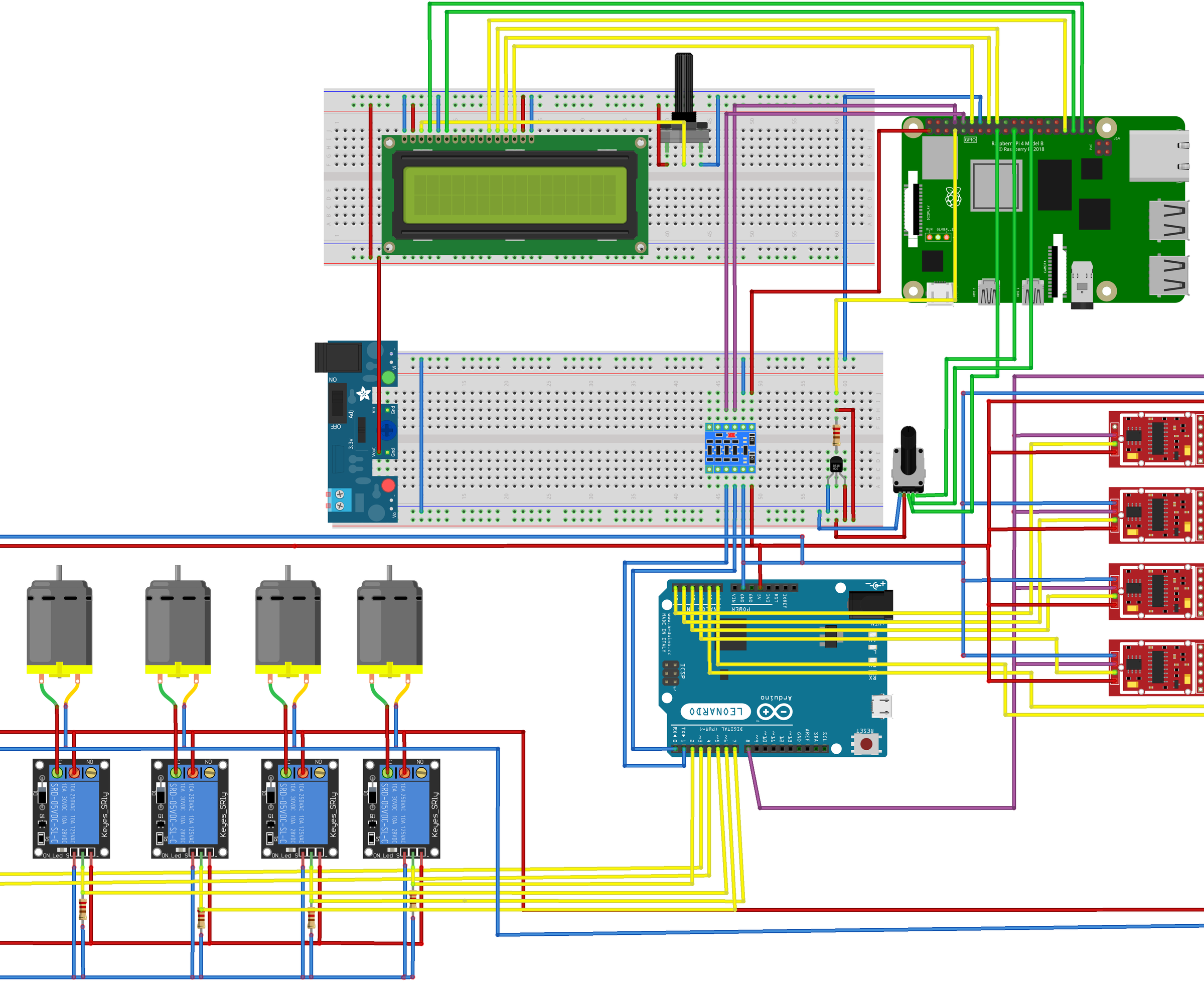 Automated Cocktail and Drinks Mixer