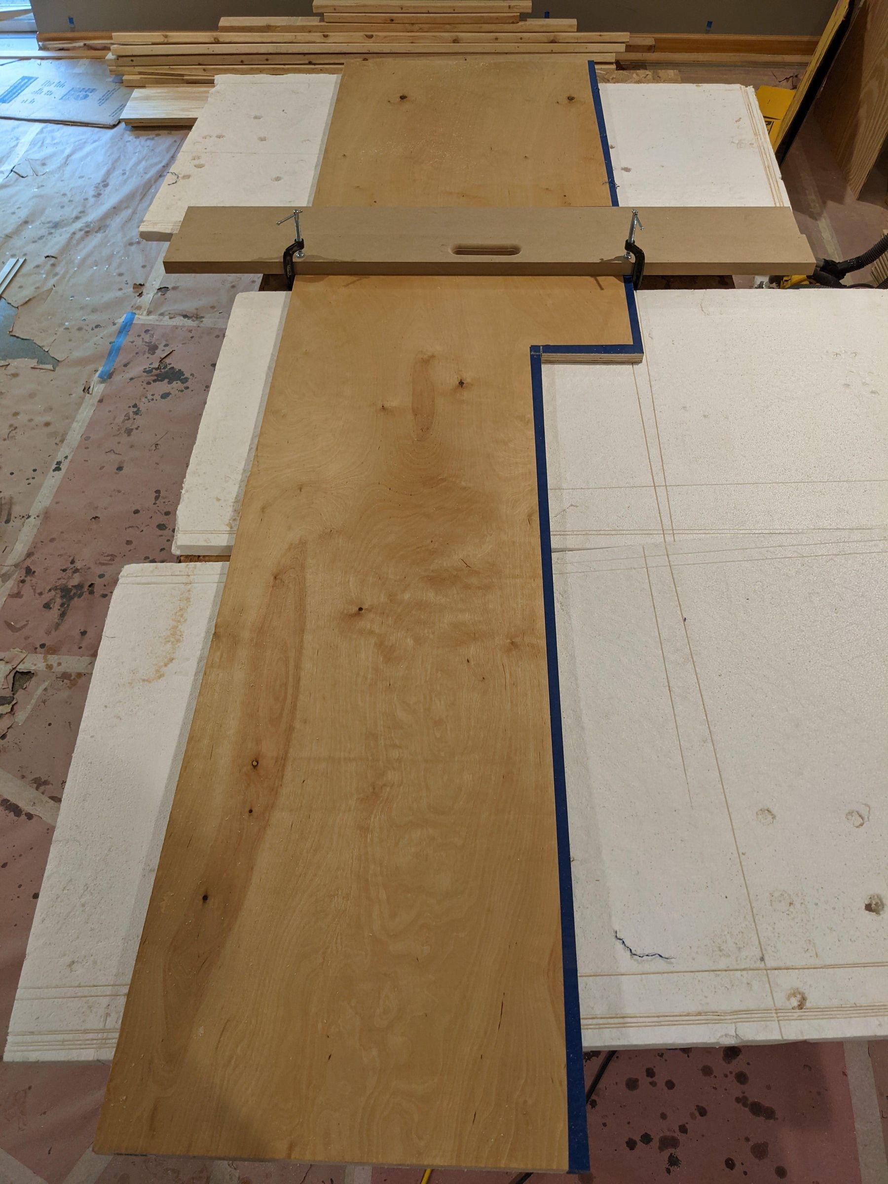 OneSheet Plywood Desk (Midcentury Modern) 12 Steps (with Pictures