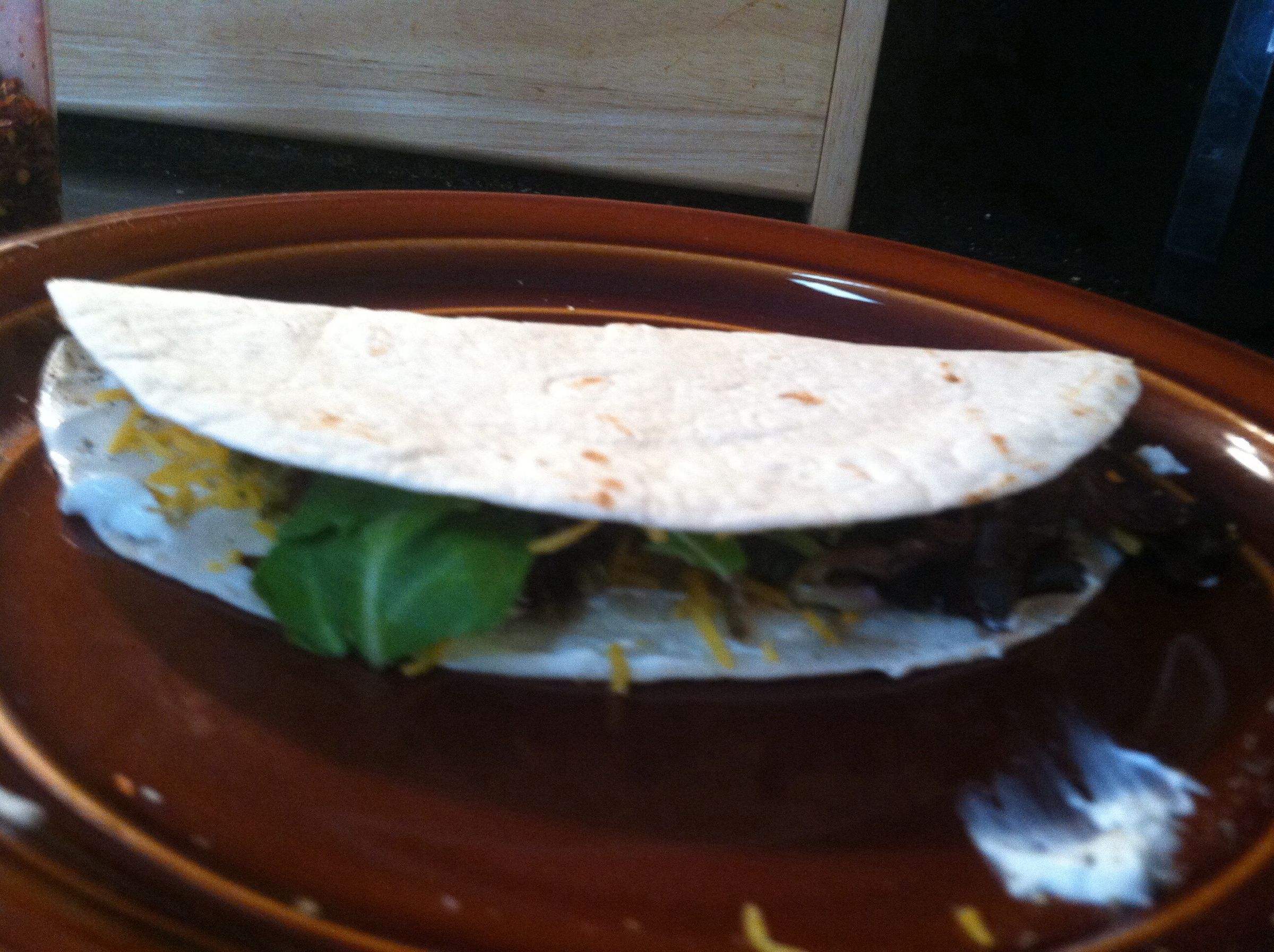 Greek-ish Taco/wrap