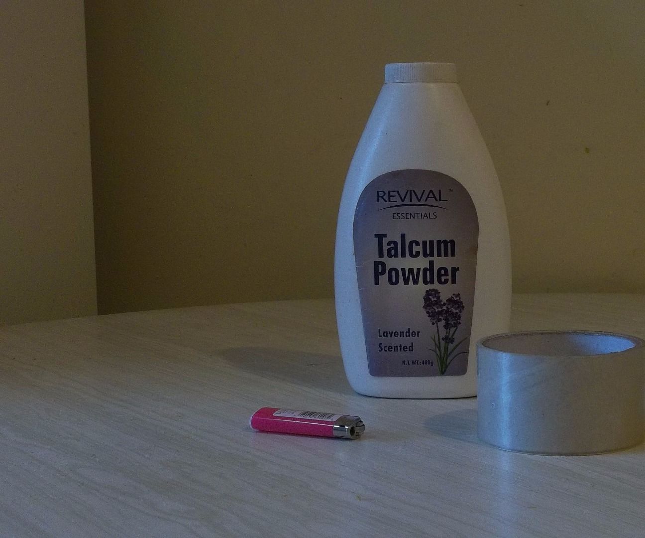 Finding the End of Adhesive Tape Then Lifting the End