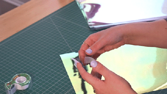 Pre-peel the Window Film