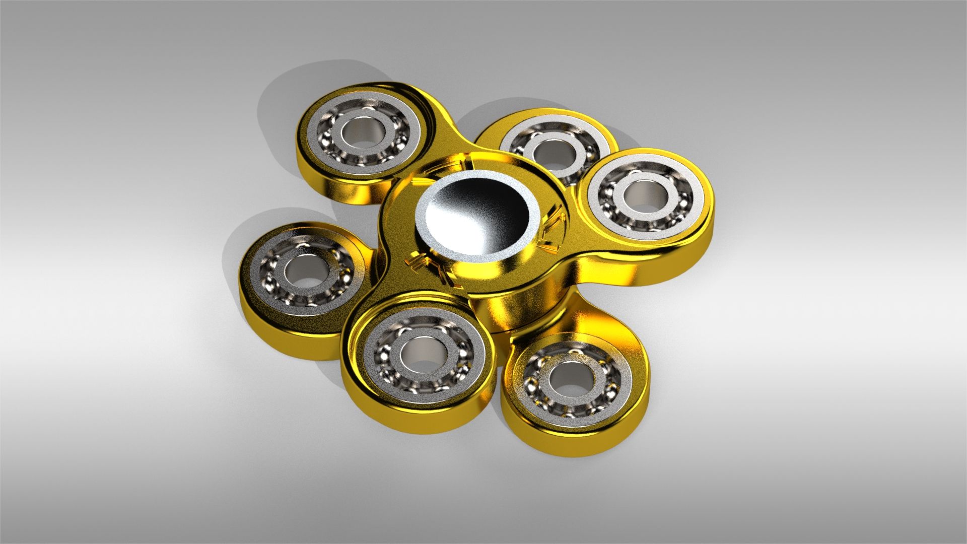 Opposite Spinning Blades Fidget Spinner - Version 2