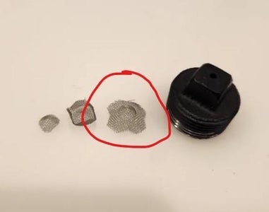 The Nozzel + Melt Filter