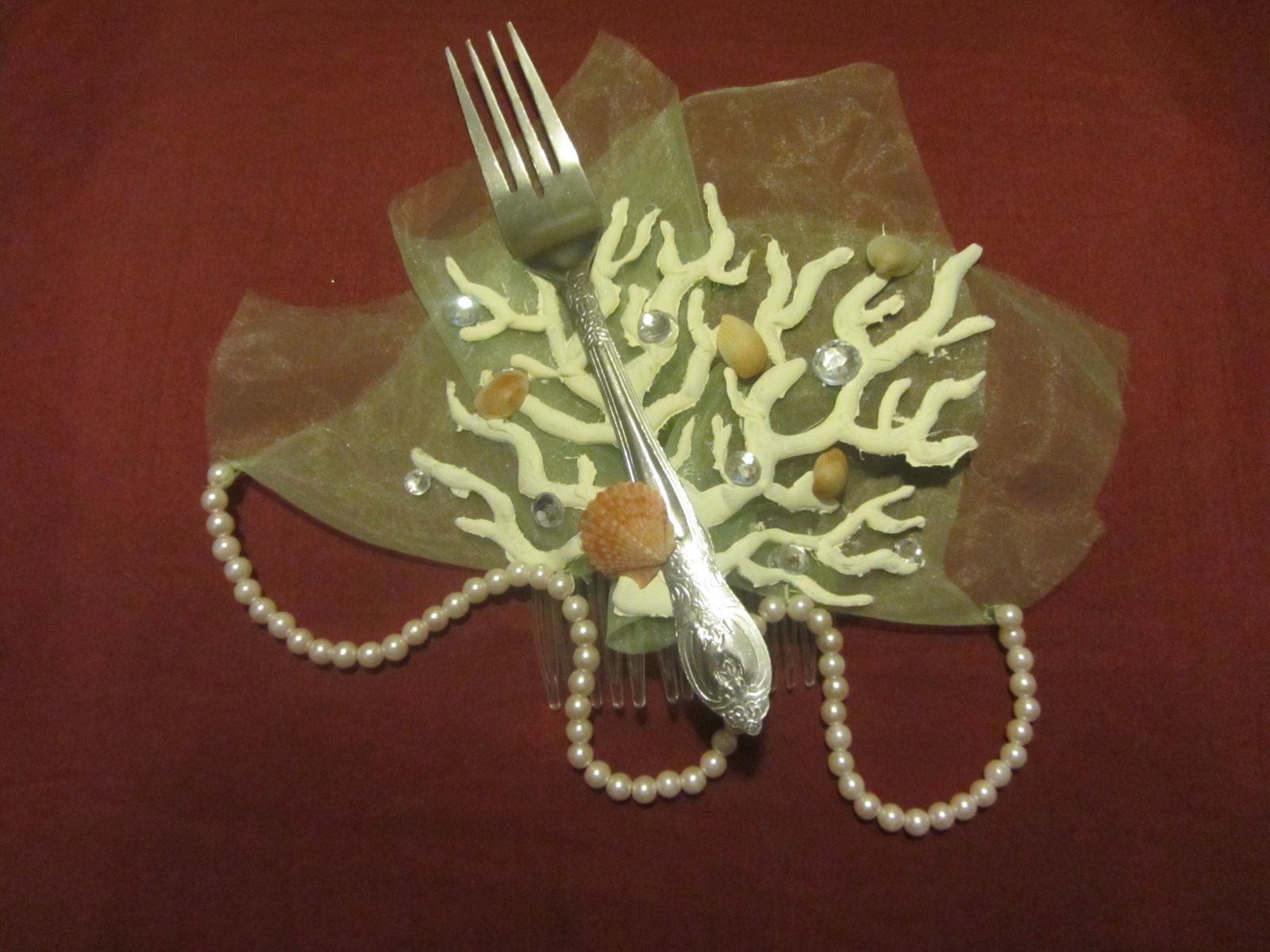 DIY Mermaid Fascinator