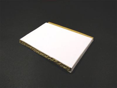 Cut the Corrugated Cardboard