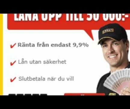 Låna Pengar Utan Inkomst