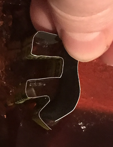 Cut Gelatin Pi's and Place in the Graham Cracker Crust