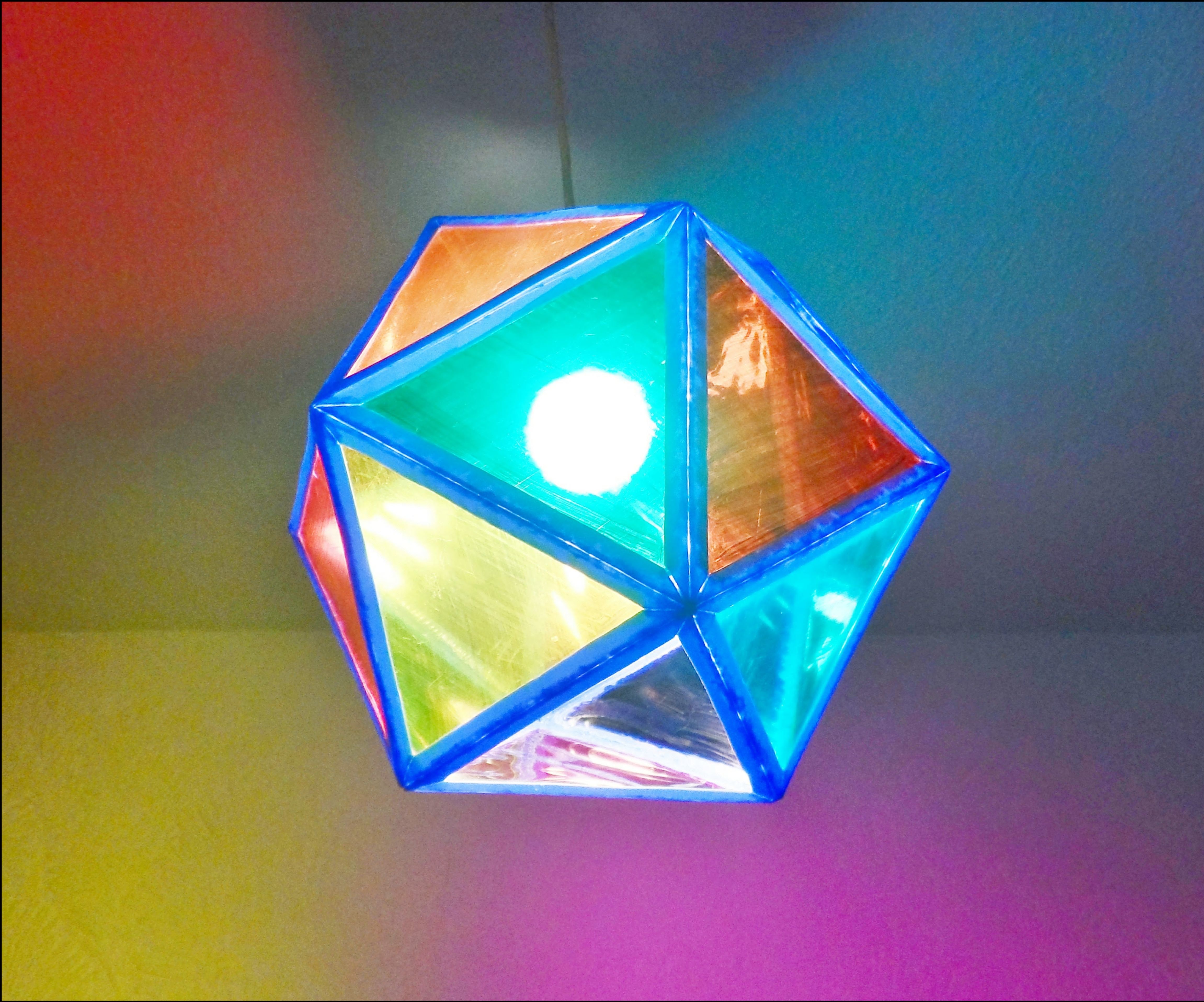 DVD Cases Into Lampshade