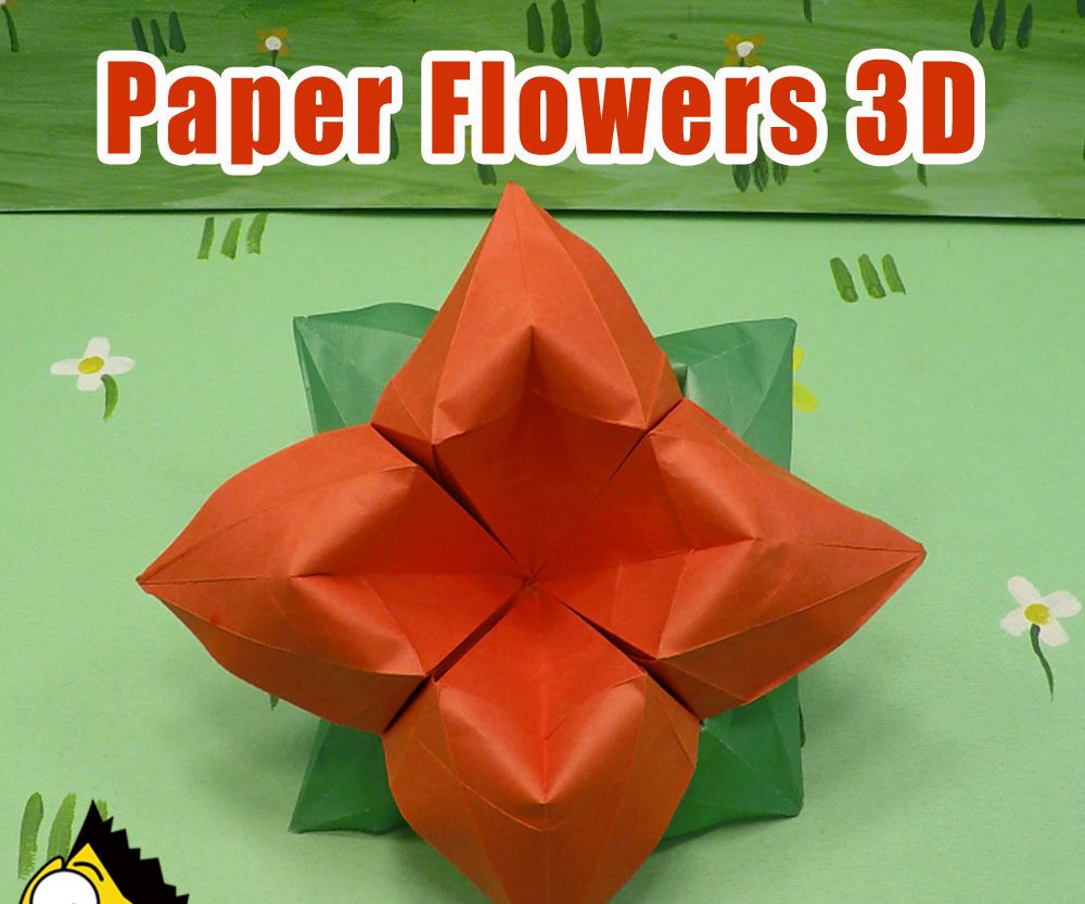 How to Make Paper Flowers - Origami BEST #origami