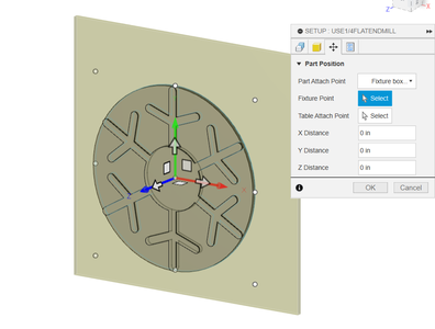 CAM File, Part 1: Setup File