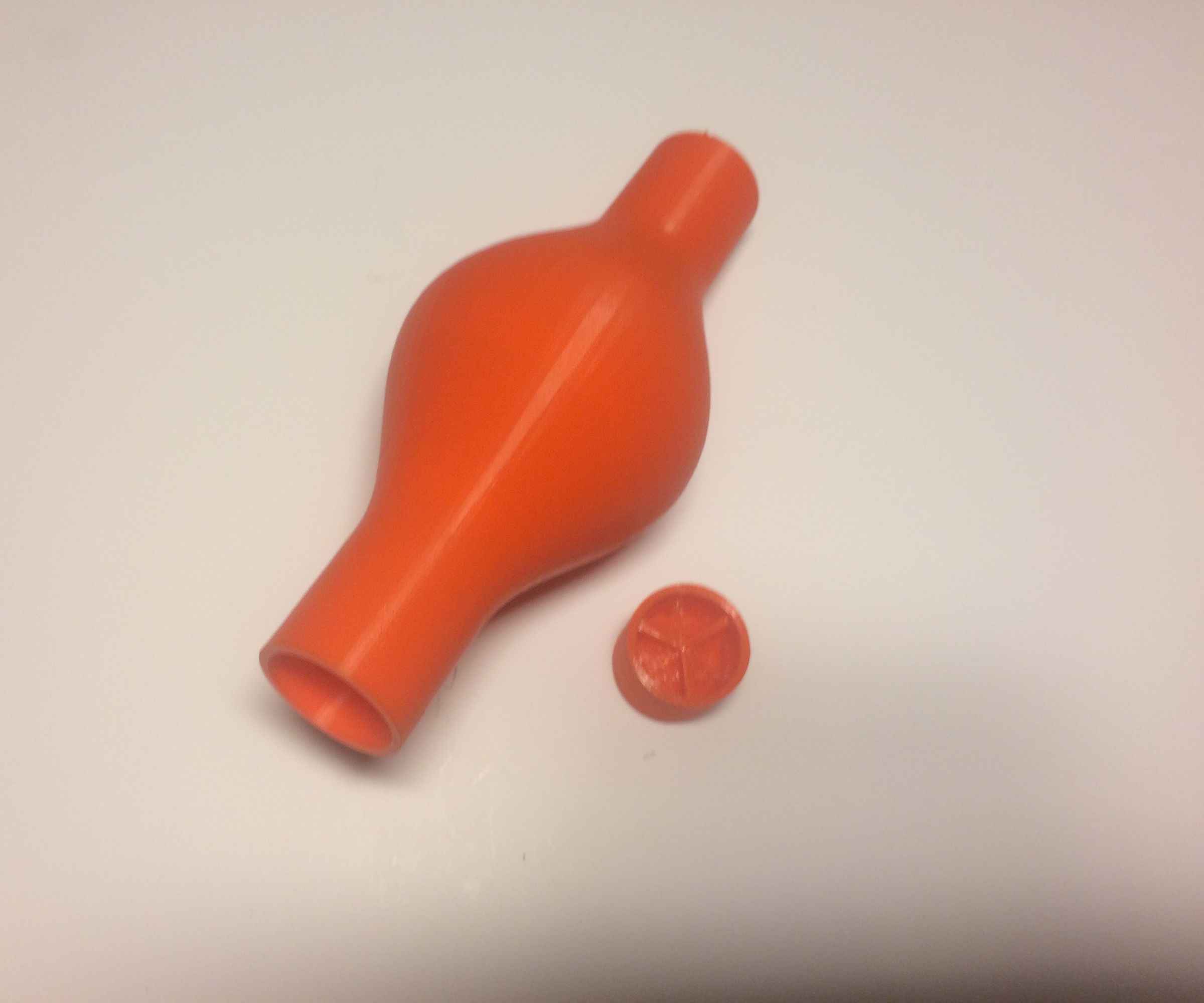 3D Model and Print a One-piece Pump 