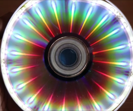 How to Make LED Illusion Mirror Using CD at Home