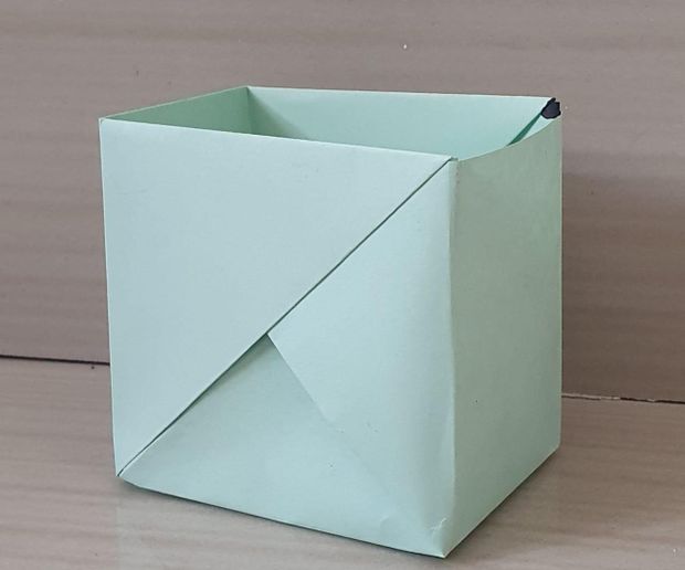 Making Box Using Paper How To Make An Origami Box Out Of A4 Paper