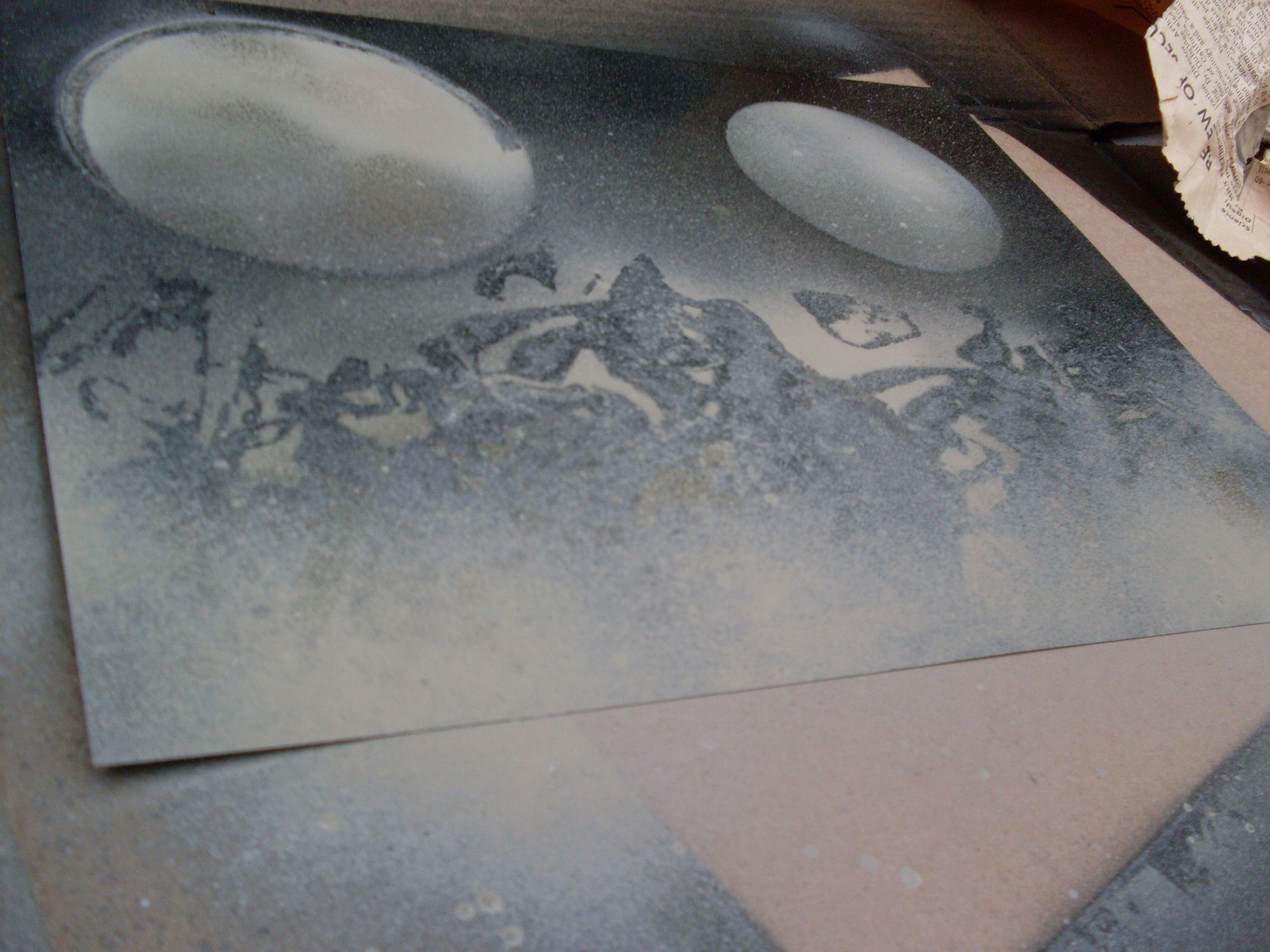 DIY Spray Paint Art 4 Steps Instructables