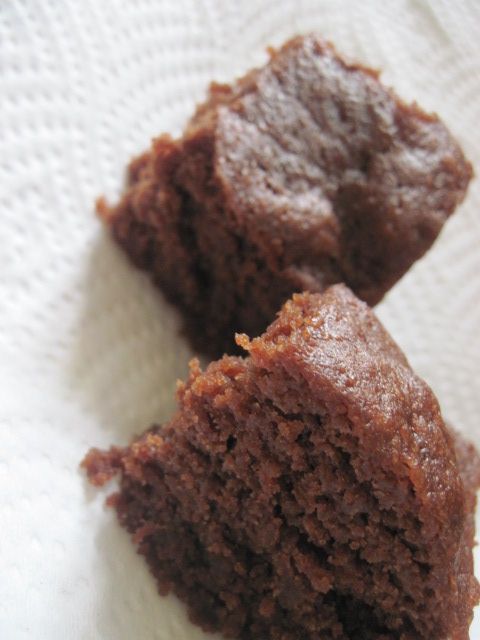 Microwave Baked Gluten-Dairy-Egg Free Brownies