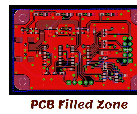 PCB Filled Zone