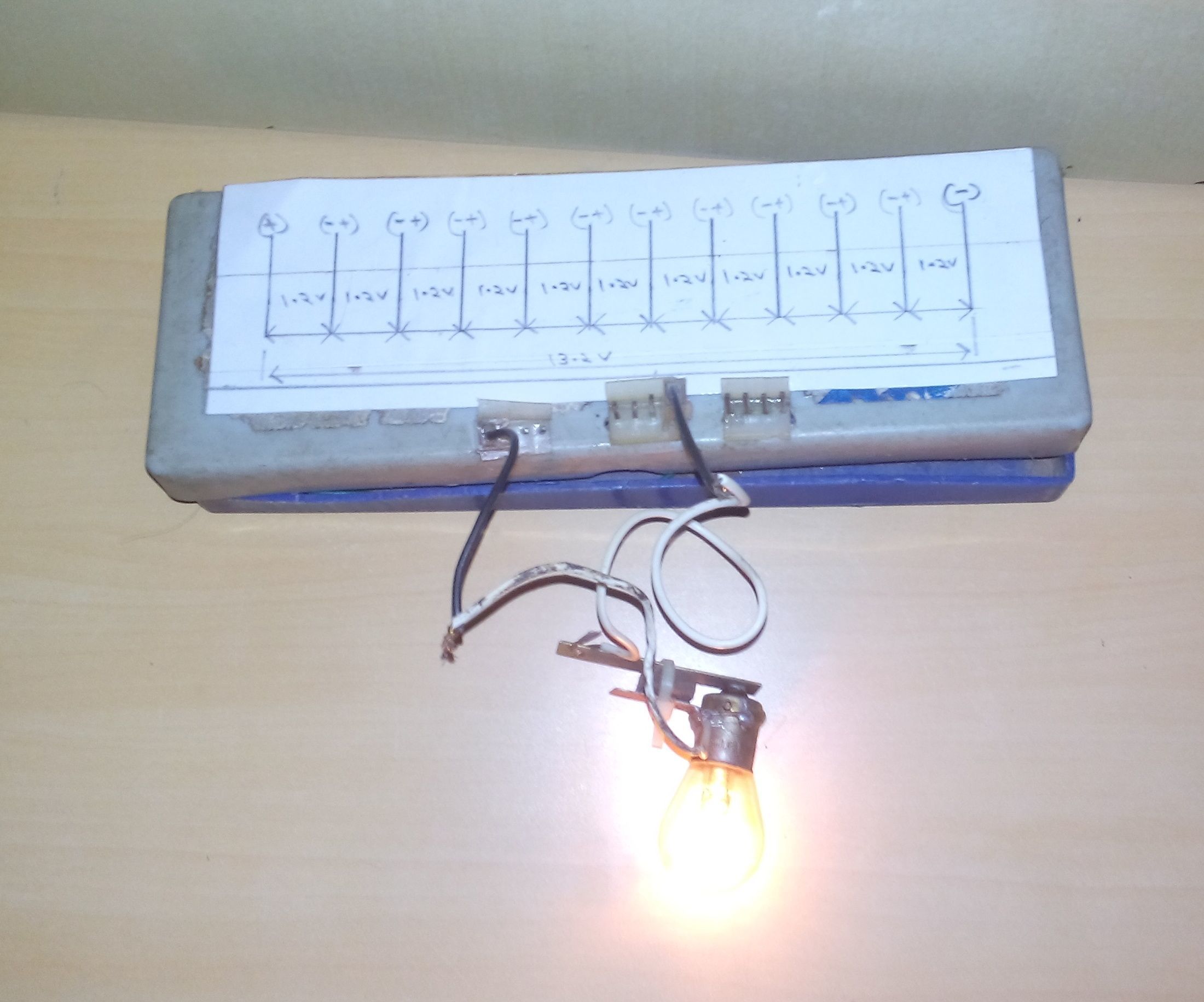 Portable and Handy Rechargable Variable Power Supply