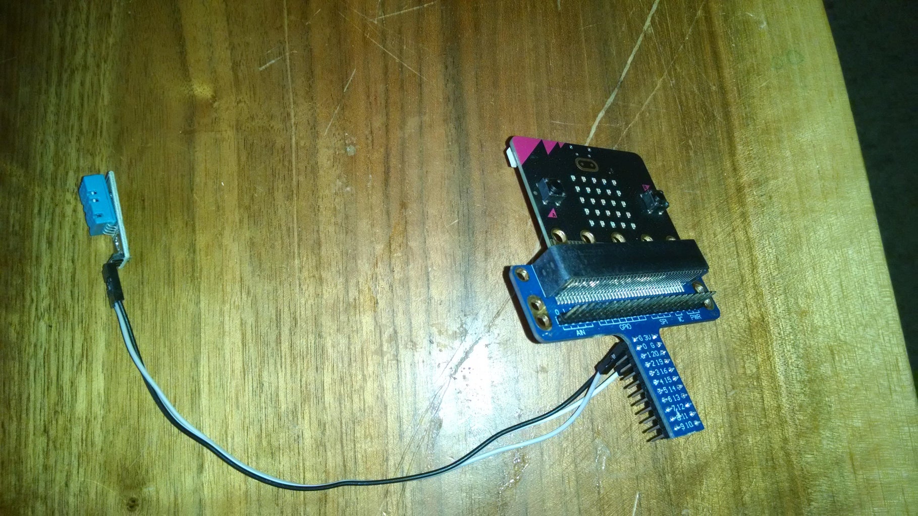 Temperature Sensor : 5 Steps Circuit Diagram