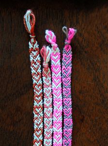 Simply Braided Valentine Day Bracelet- a Heartfelt Way to Make Bracelets With String
