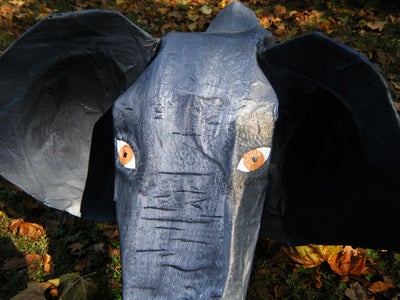 Paper Mache Elephant
