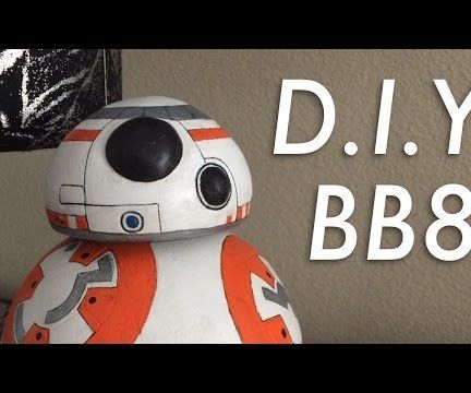 Make BB8 from Air Dry Clay