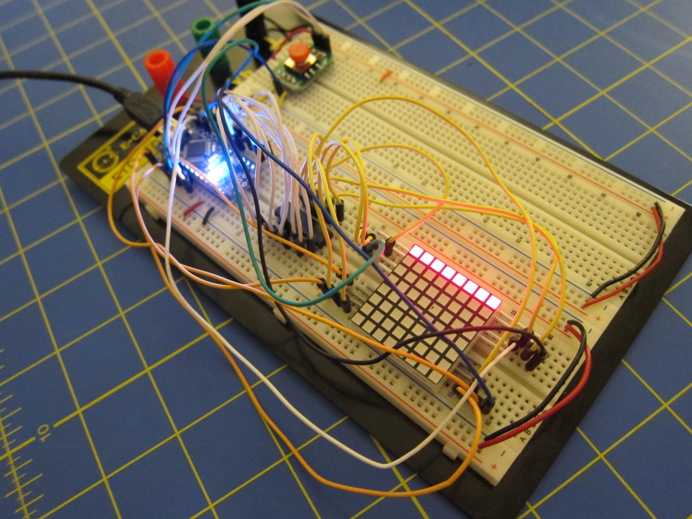 Arduino 8x8 Matrix LED Game : 4 Steps - Instructables
