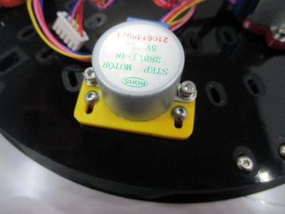 Mount the Stepper Motors