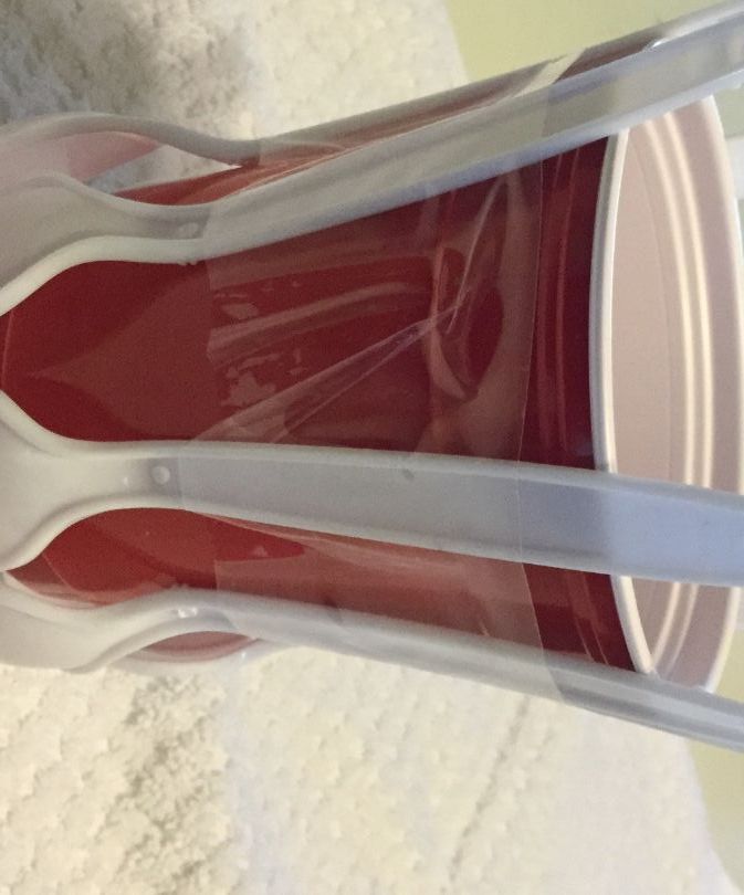 Red Solo Cup Knit Machine