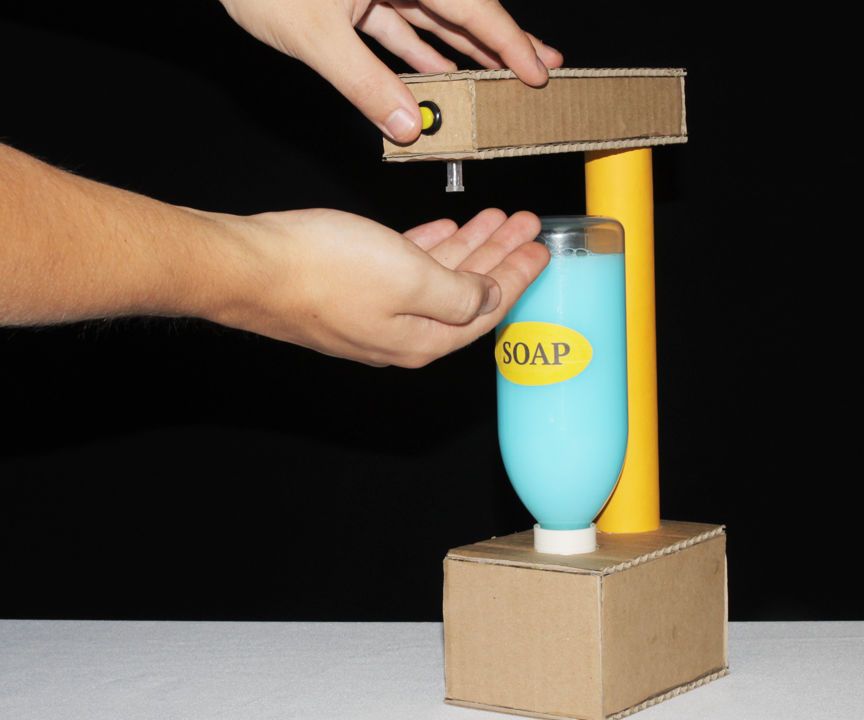 HOW TO MAKE ELECTRIC SOAP DISPENSER (DIY)