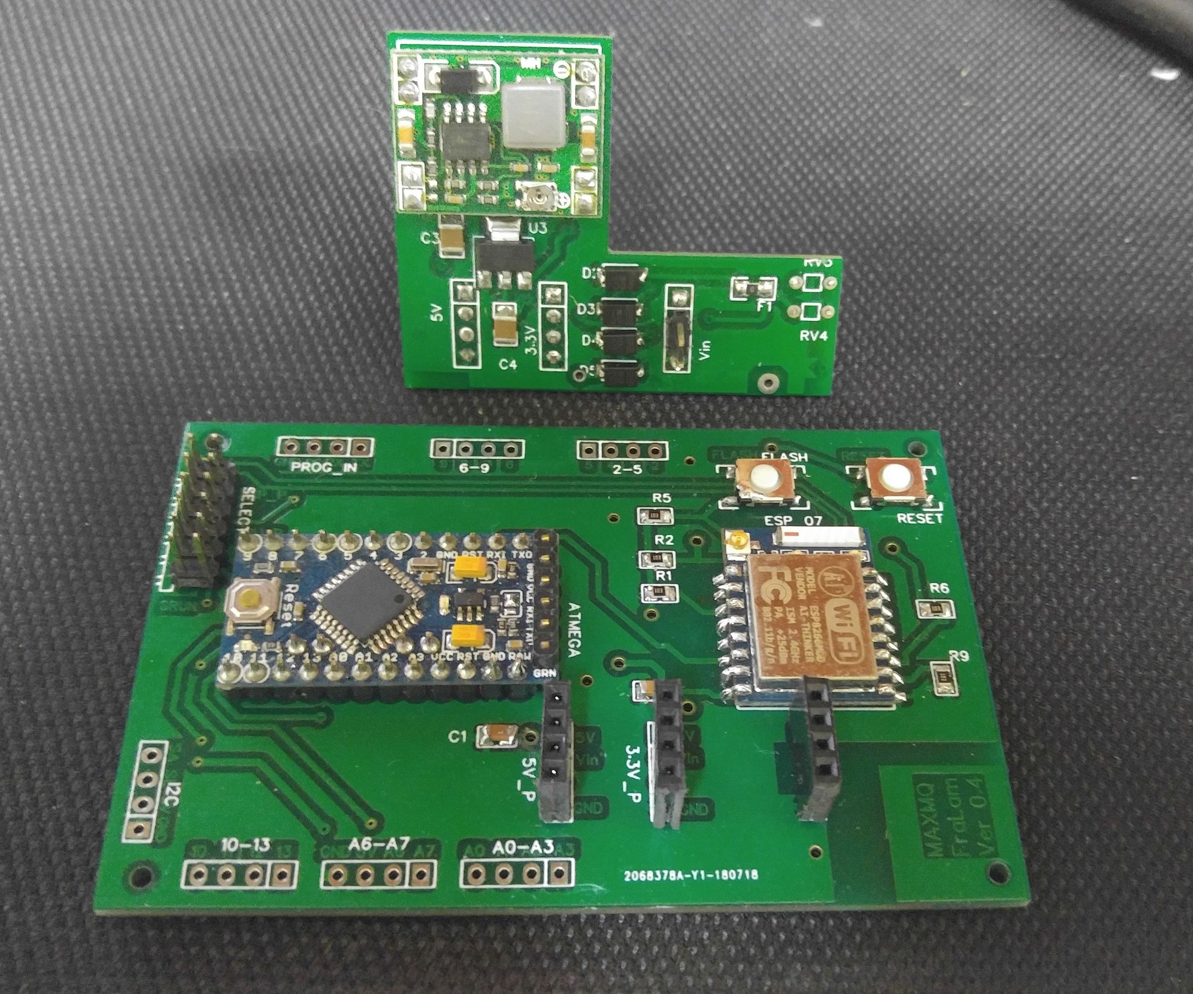 MQmax 0.7 a Low Cost WiFi IoT Platform Based on Esp8266 and Arduino Mini Pro