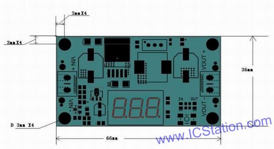 The Introduction of LM2596 Step Down Power Module DC-DC Converter : 4