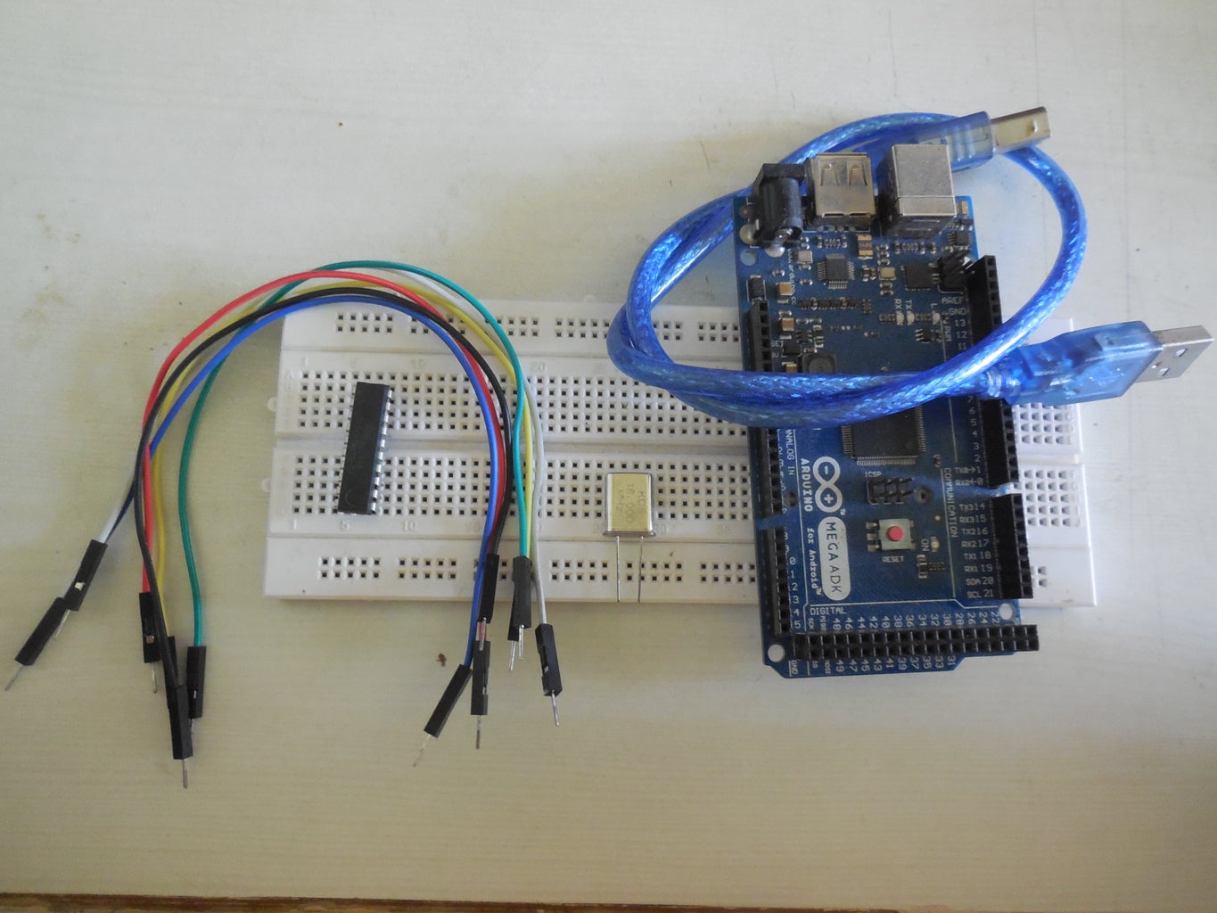 How to Program the ATtiny2313....