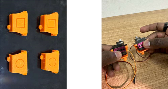 Attaching Mounts to Servo