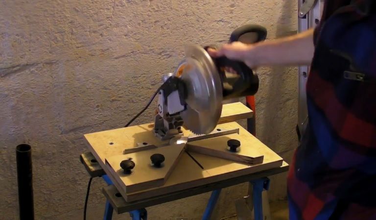 Chop Saw Base - Mitre Saw Modification