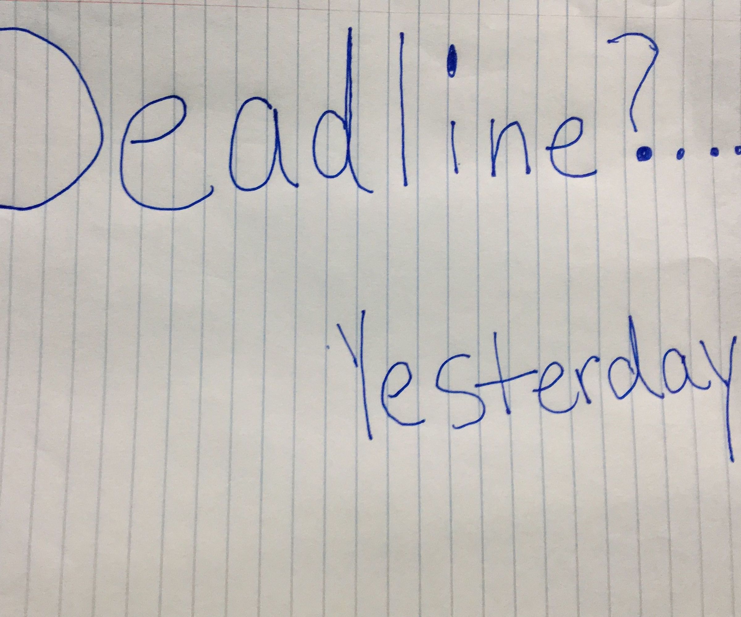 Procrastination COMM 101