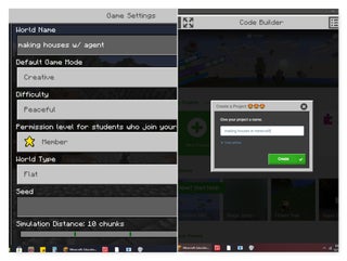 Coding a Mansion in Minecraft Education Edition : 3 Steps