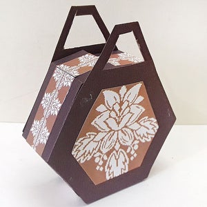 Let's Paste the Handmade Paper & Decorate the Box!