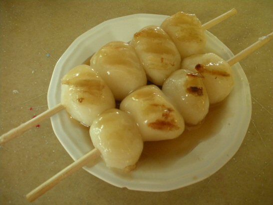 Kushi Dango With Mitarashi Sauce