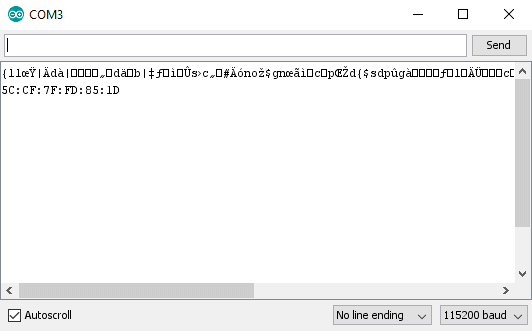 Get the Receiver's MAC Address